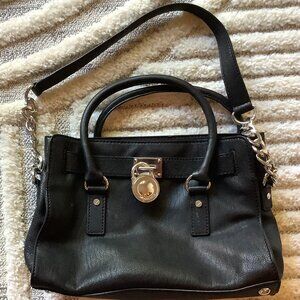 LIKE NEW! Vintage Michael Kors Hamilton Saffiano Leather Tote Bag, Black